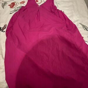 DKNY Kids maxi Dress in Vibrant Pink
